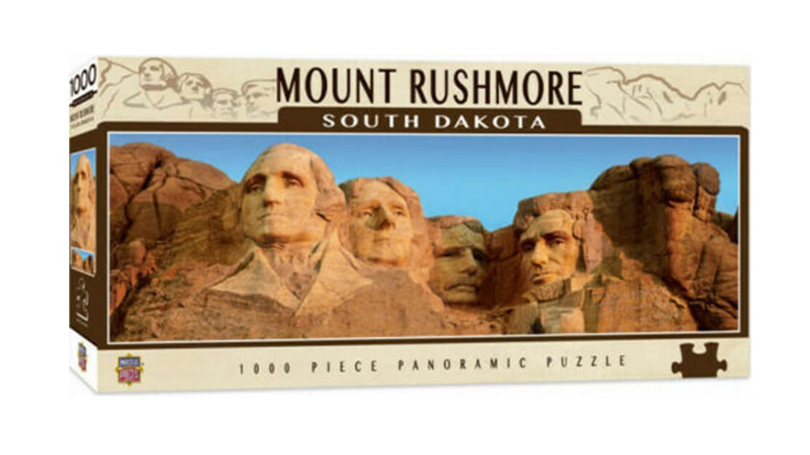 Mount Rushmore Panoramic 1000 Piece Puzzle