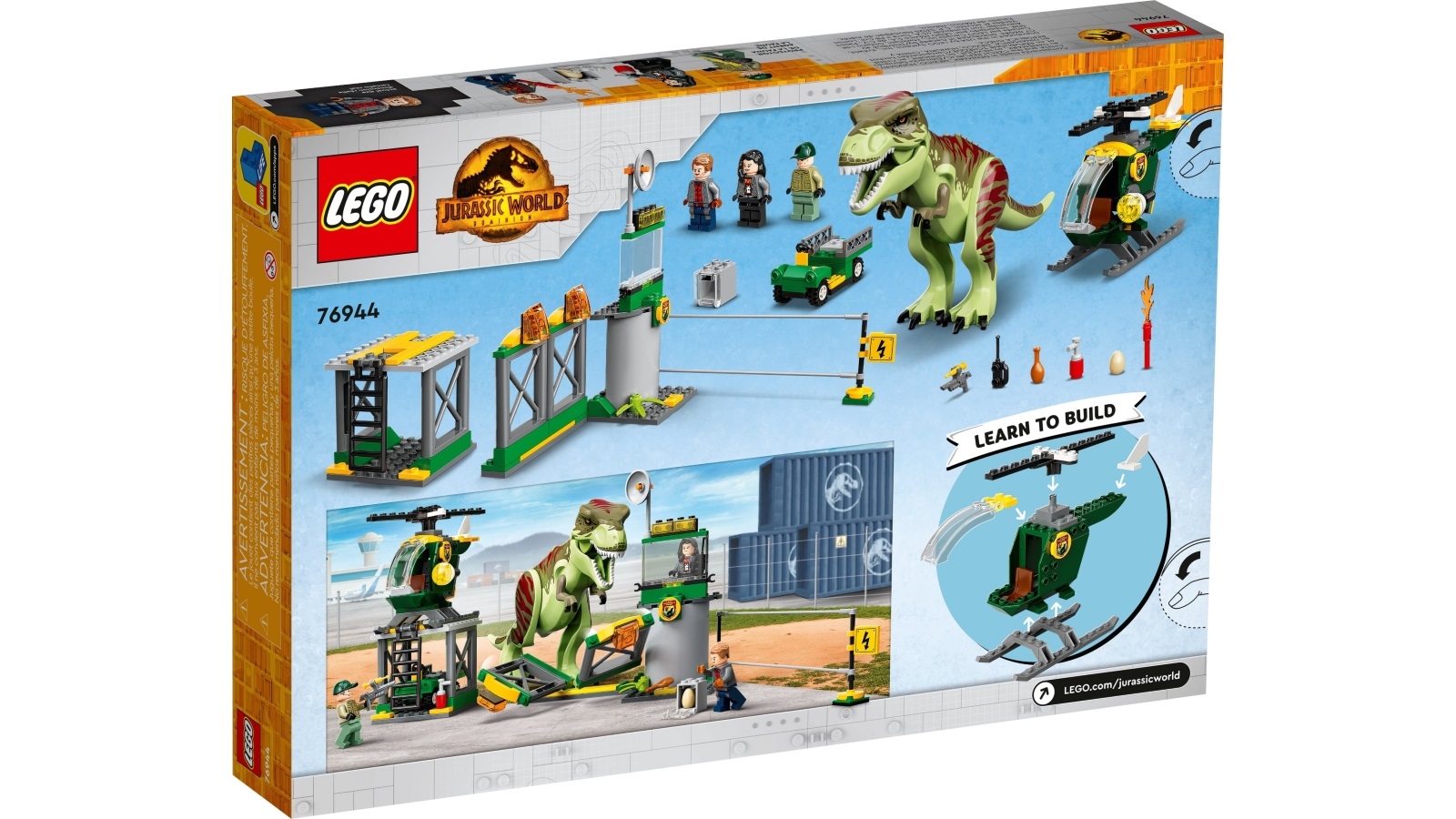 Lego 76944 T-Rex Dinosaur Breakout - Jurassic World | Harvey Norman