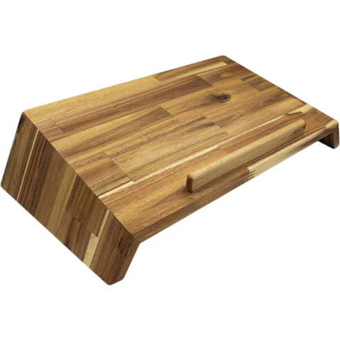 Desky Softwood Laptop Riser - Acacia