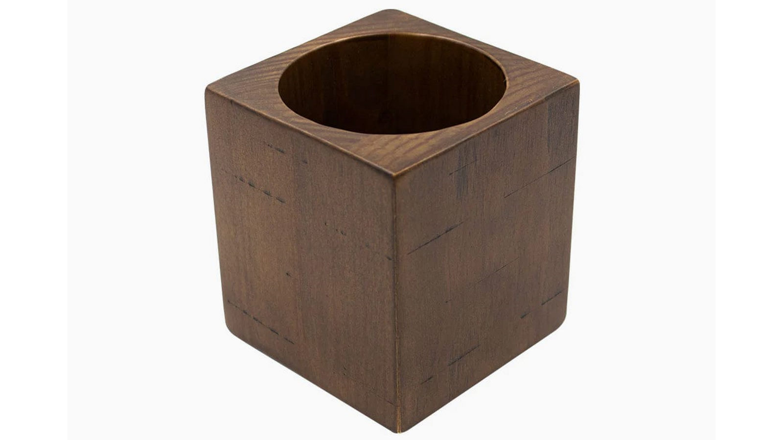 Desky Softwood American Rustic Pine Wooden Pen Holder Desk Accessories 