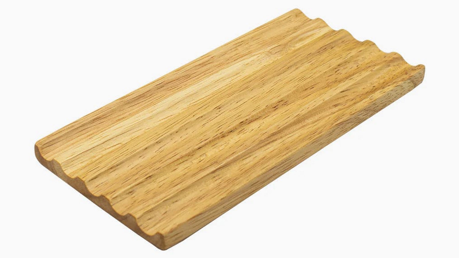 Desky Rubberwood Natural Wooden Pen Tray Desk Accessories
