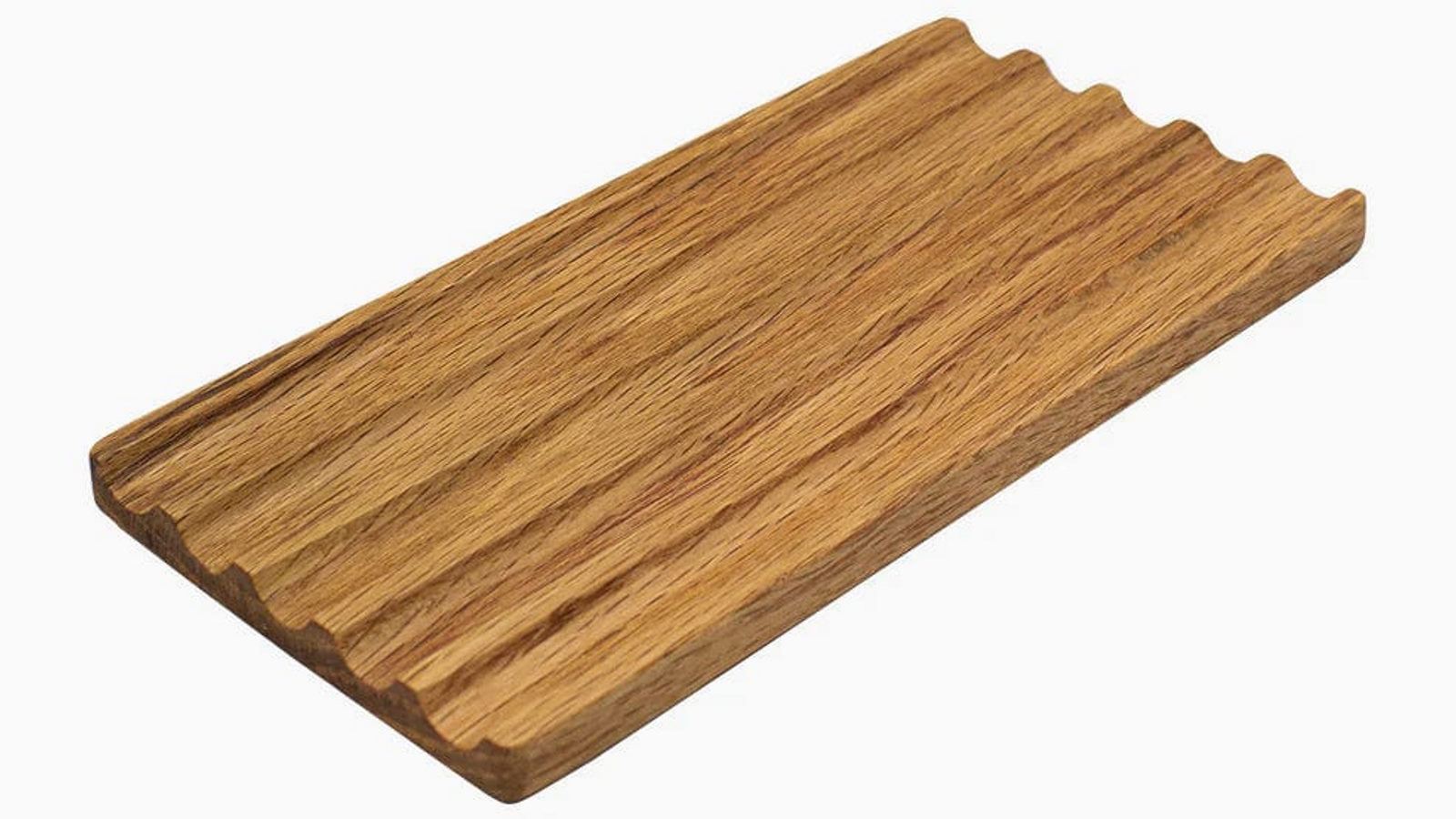 Desky Hardwood Red Oak Wooden Pen Tray Desk Accessories 