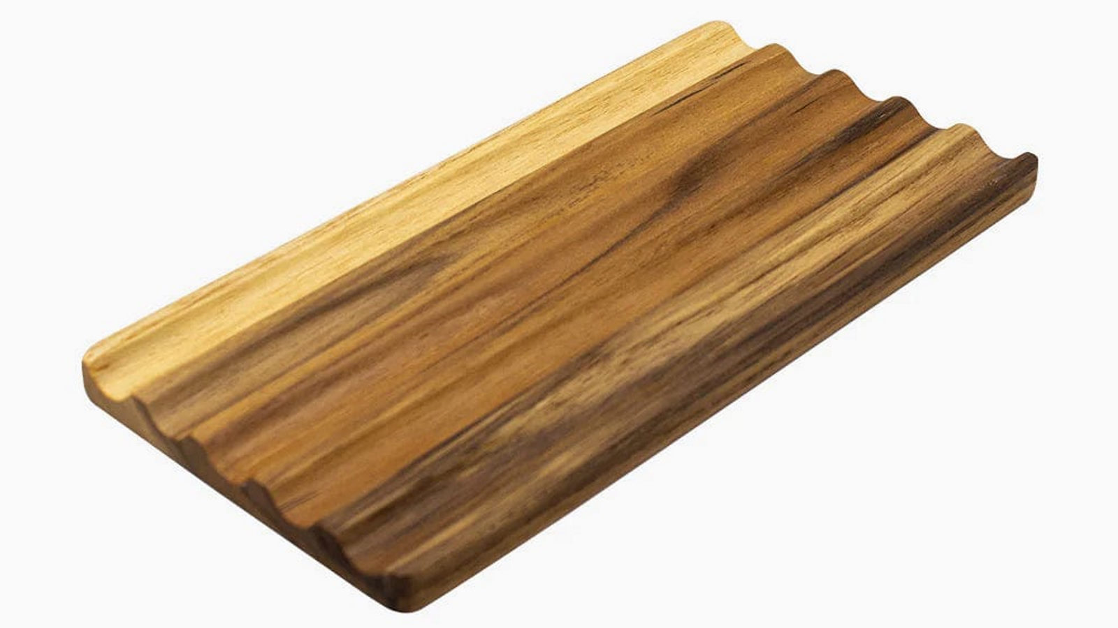 Desky Hardwood Teak Wooden Pen Tray Desk Accessories