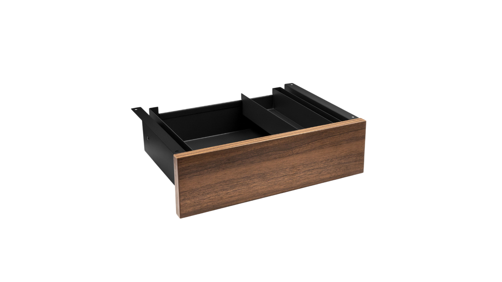 Desky Jarrah Legno Melamine Minimal Under Desk Drawer - Black