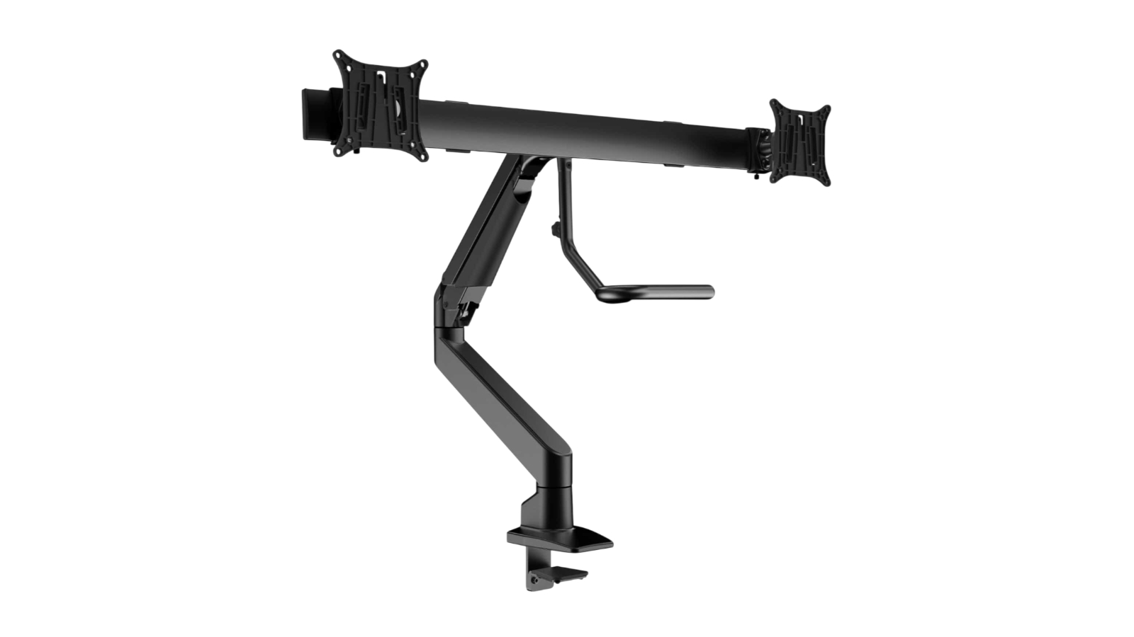 Desky Dual Bar Monitor Arm - Black