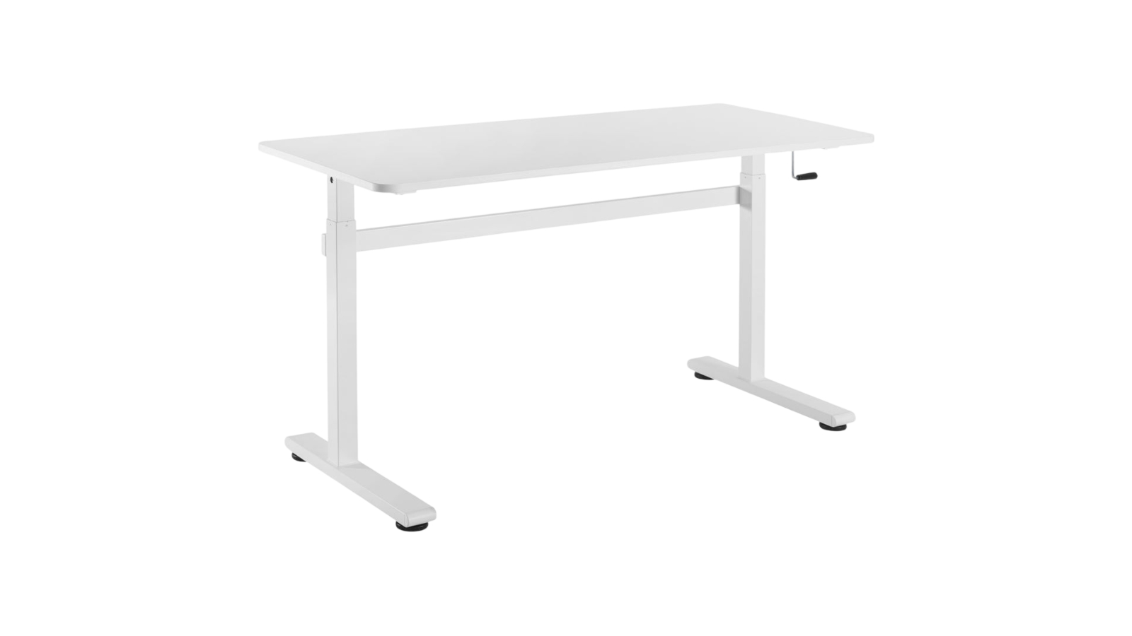Desky Zero Manual Sit Stand Desk - White