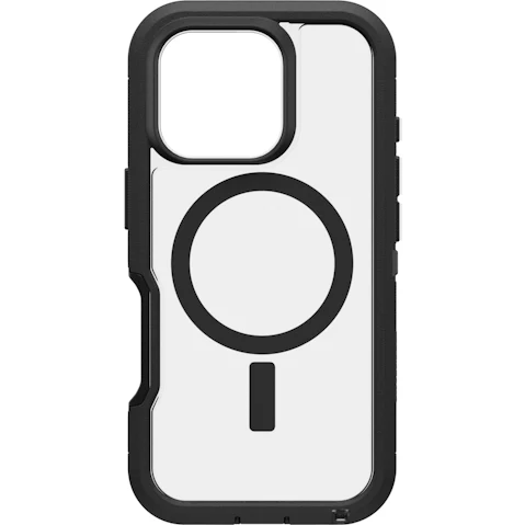 OtterBox Defender Series XT Clear for MagSafe Case for iPhone 16 Pro - Dark Side