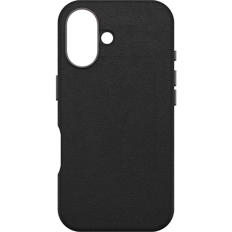 OtterBox Symmetry Series Cactus Leather for MagSafe Case for iPhone 16 - Noir Ash