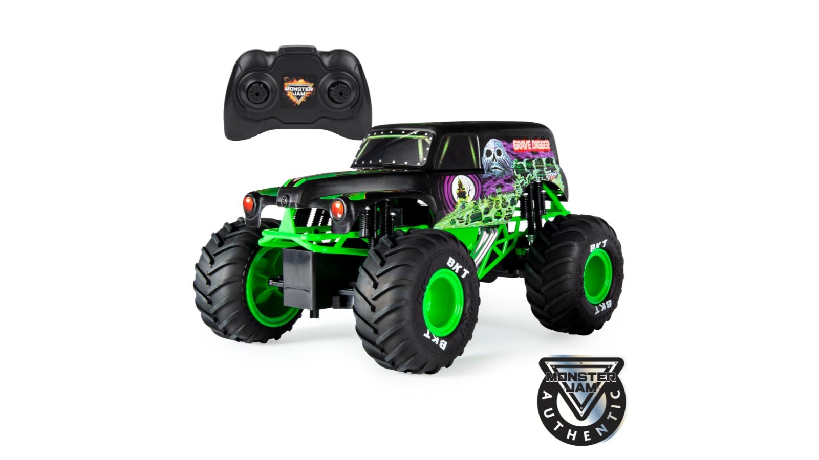 Monster Jam Grave Digger Remote Control Truck 1 15 Scale Si6044944 Harvey Norman