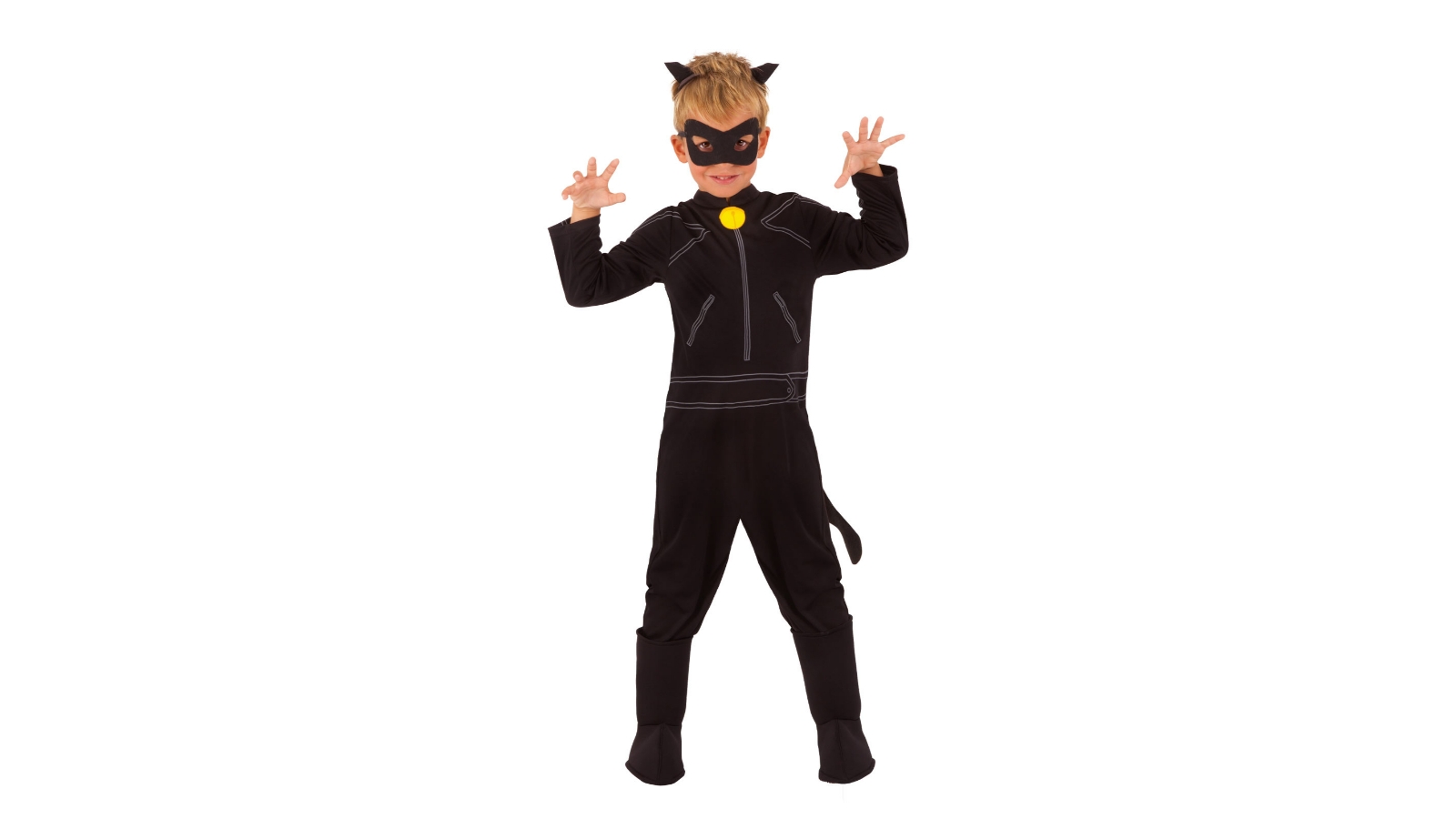 Cat Noir Miraculous Ladybug Costume 9-10 Years Harvey Norman