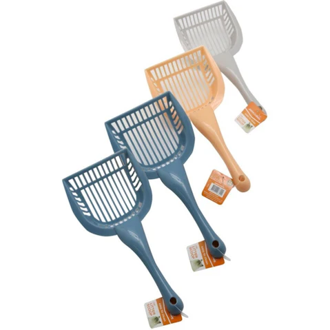 Paws and Claws Assorted Cat Litter Scoop - Pack of 4