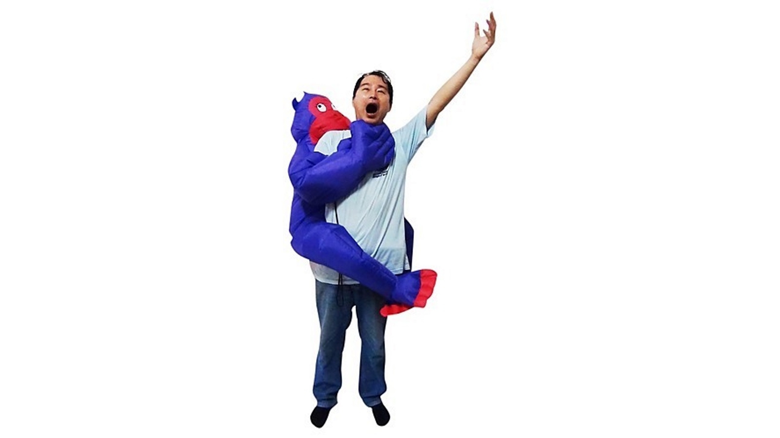 Gorilla Fancy Dress Inflatable Suit -Fan Operated Costume