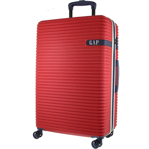 Gap Red Hard Shell 4-Wheel Suitcase - Large
