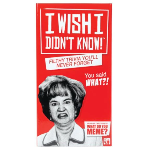 I Wish I Didn't Know
