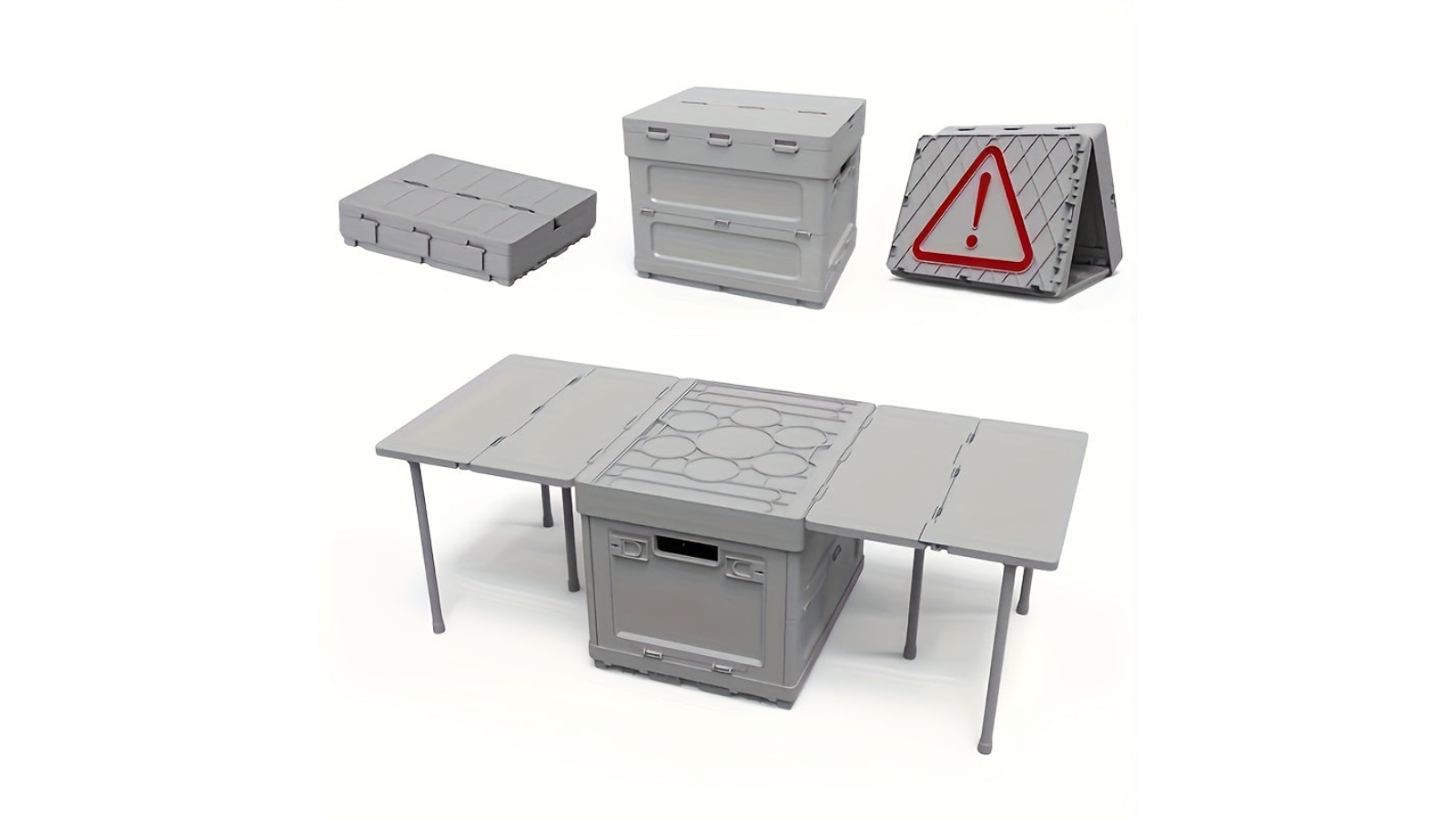 NNETM Folding Camping Storage Box