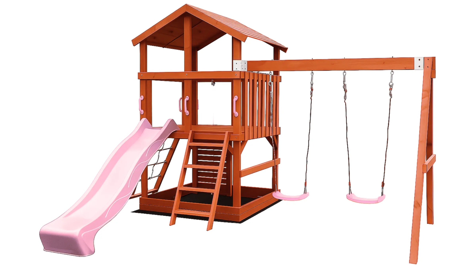Hide & Seek Kids Matilda Slide with Accessories Playset - Pink