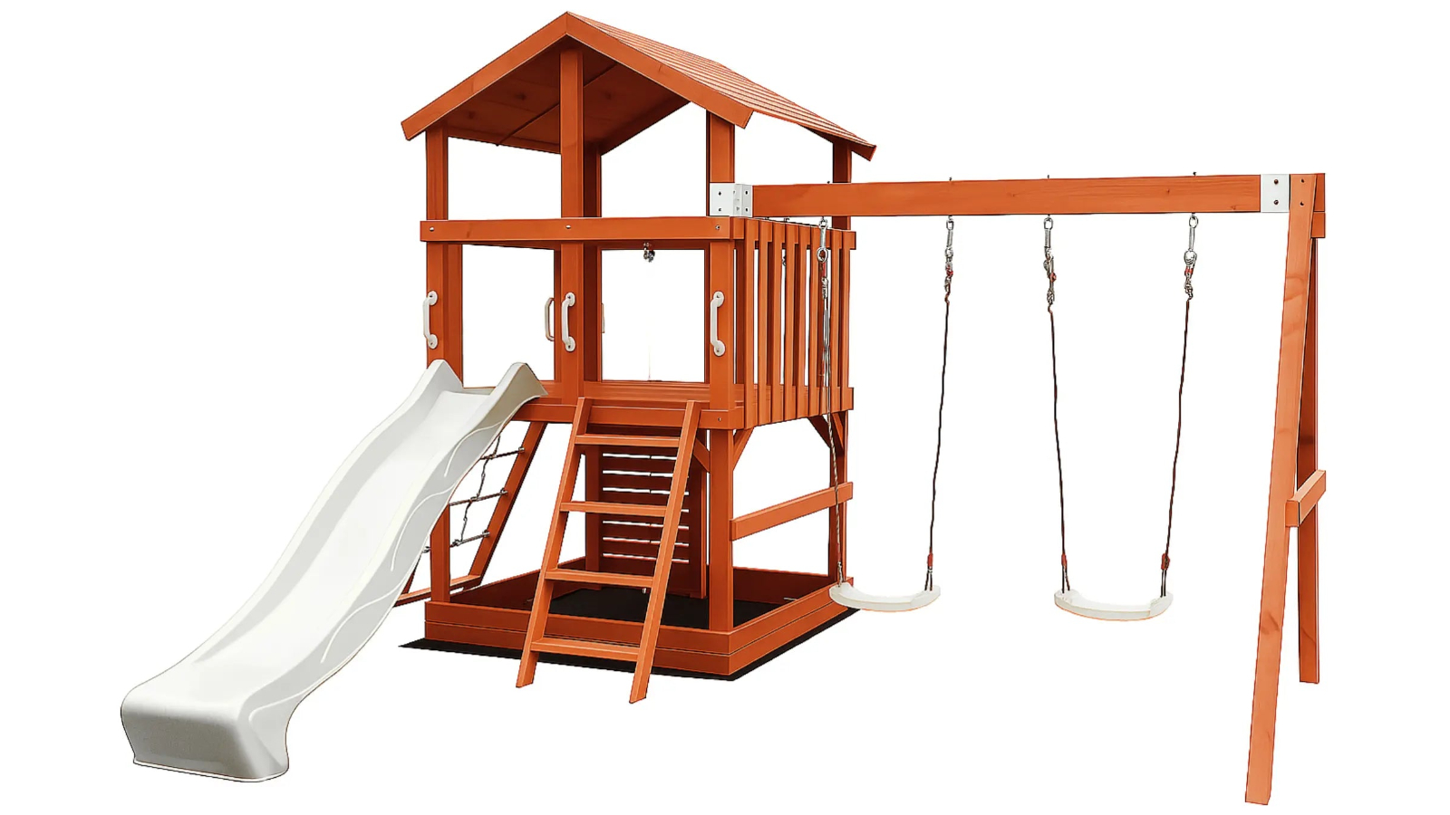 Hide & Seek Kids Matilda Slide with Accessories Playset - Bright White