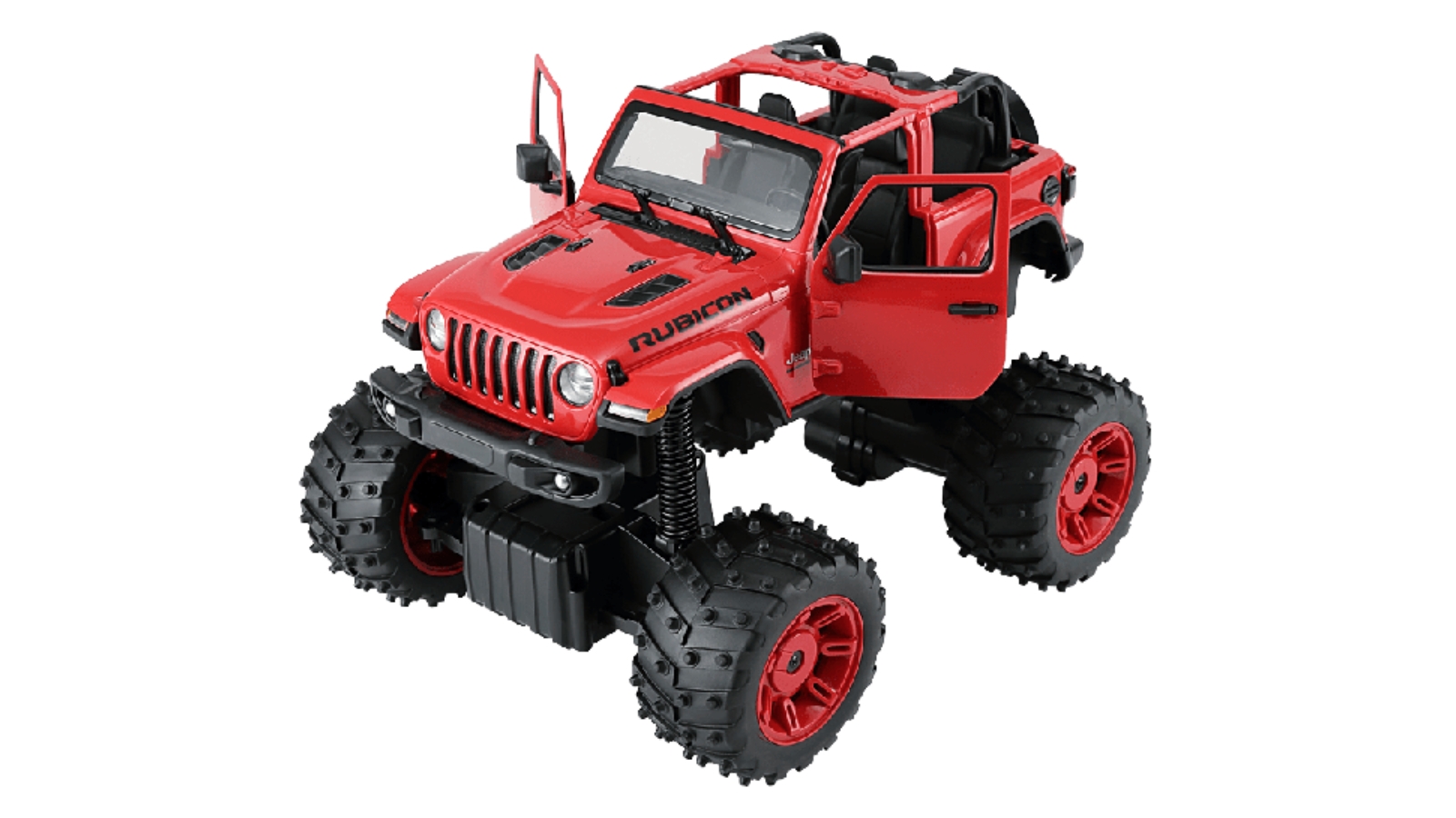 Rastar Licensed Jeep Wrangler Rubicon with Big Foot Radio Control Car