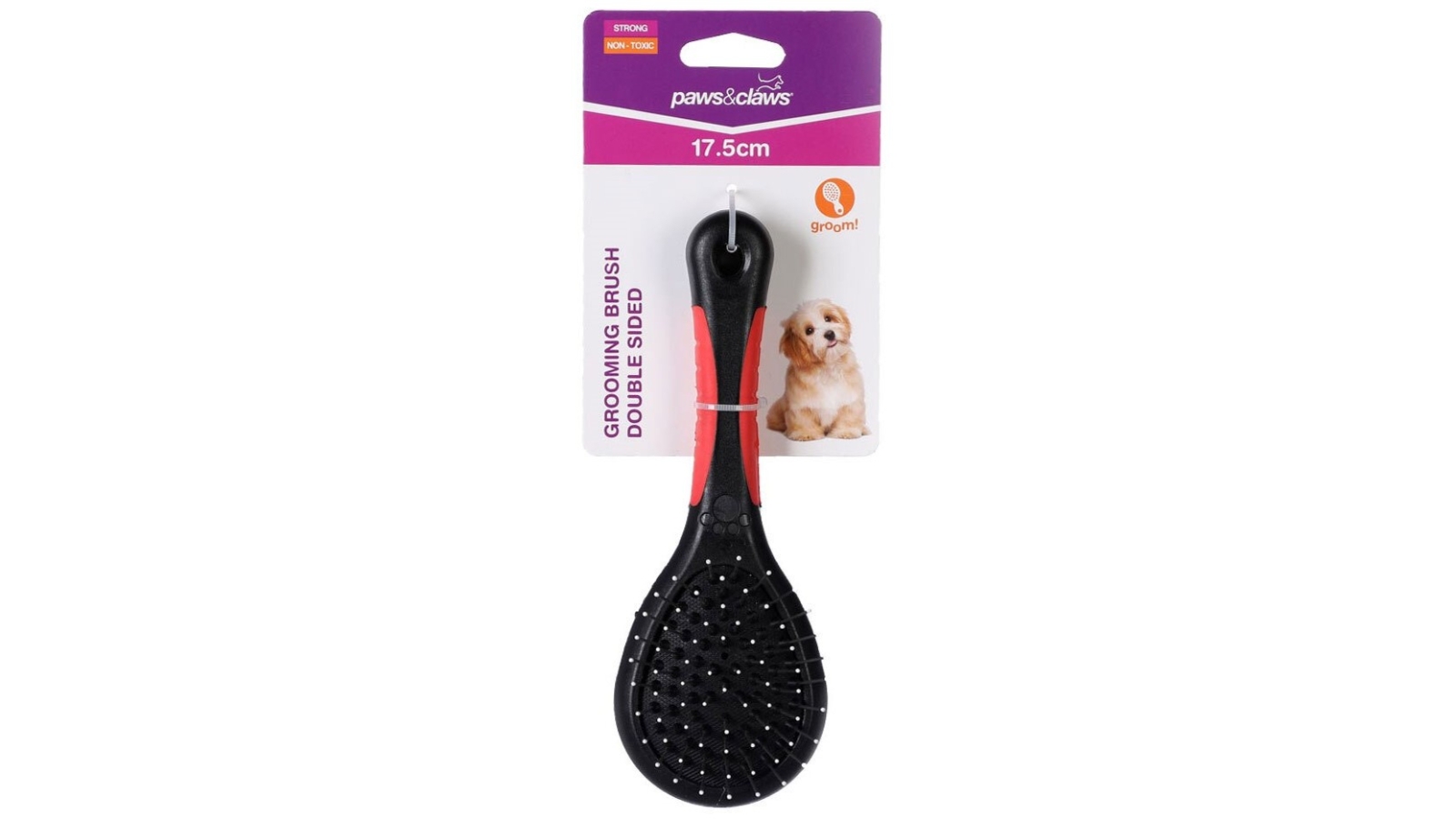 Paws and Claws Pet Grooming Brush Pack of 3 Harvey Norman