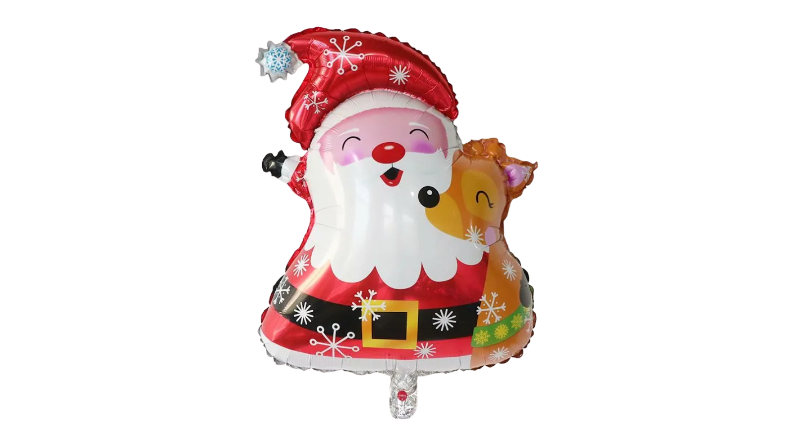 NNEOBA Cheerful Santa Claus Foil Christmas Balloon - 70 x 51cm