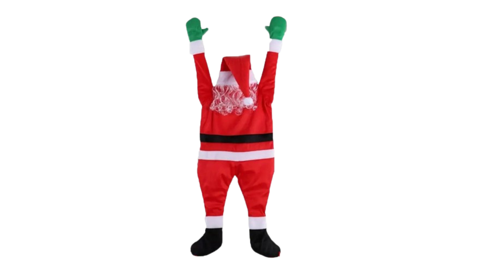 TM The Jolly Ascent Santa Claus Climbing Christmas Cheer