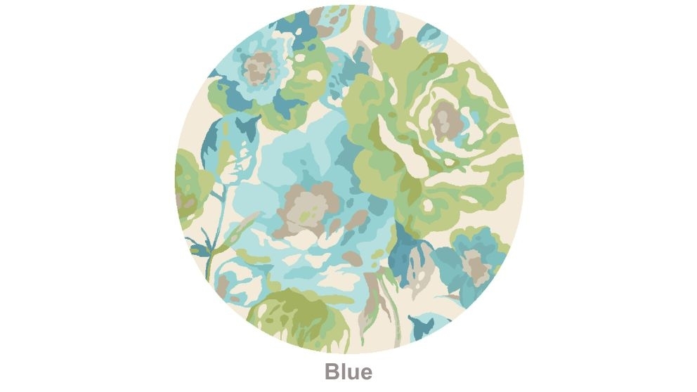 Bloom Round Floral Rug Harvey Norman