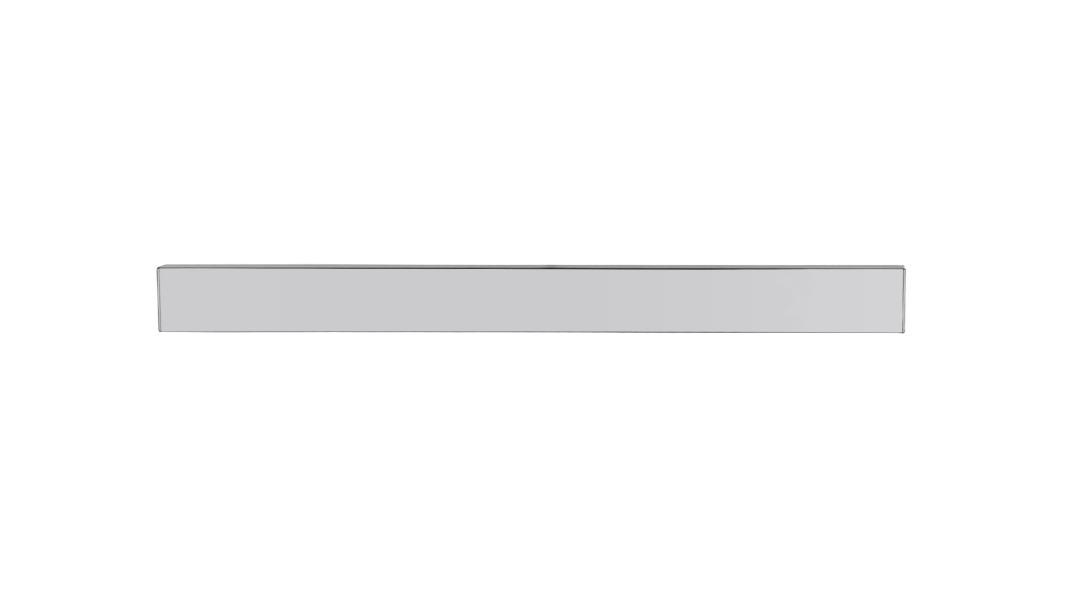 Stainless Steel Silver Knife Magnetic Wall Kitchen Storage Rack - 40cm