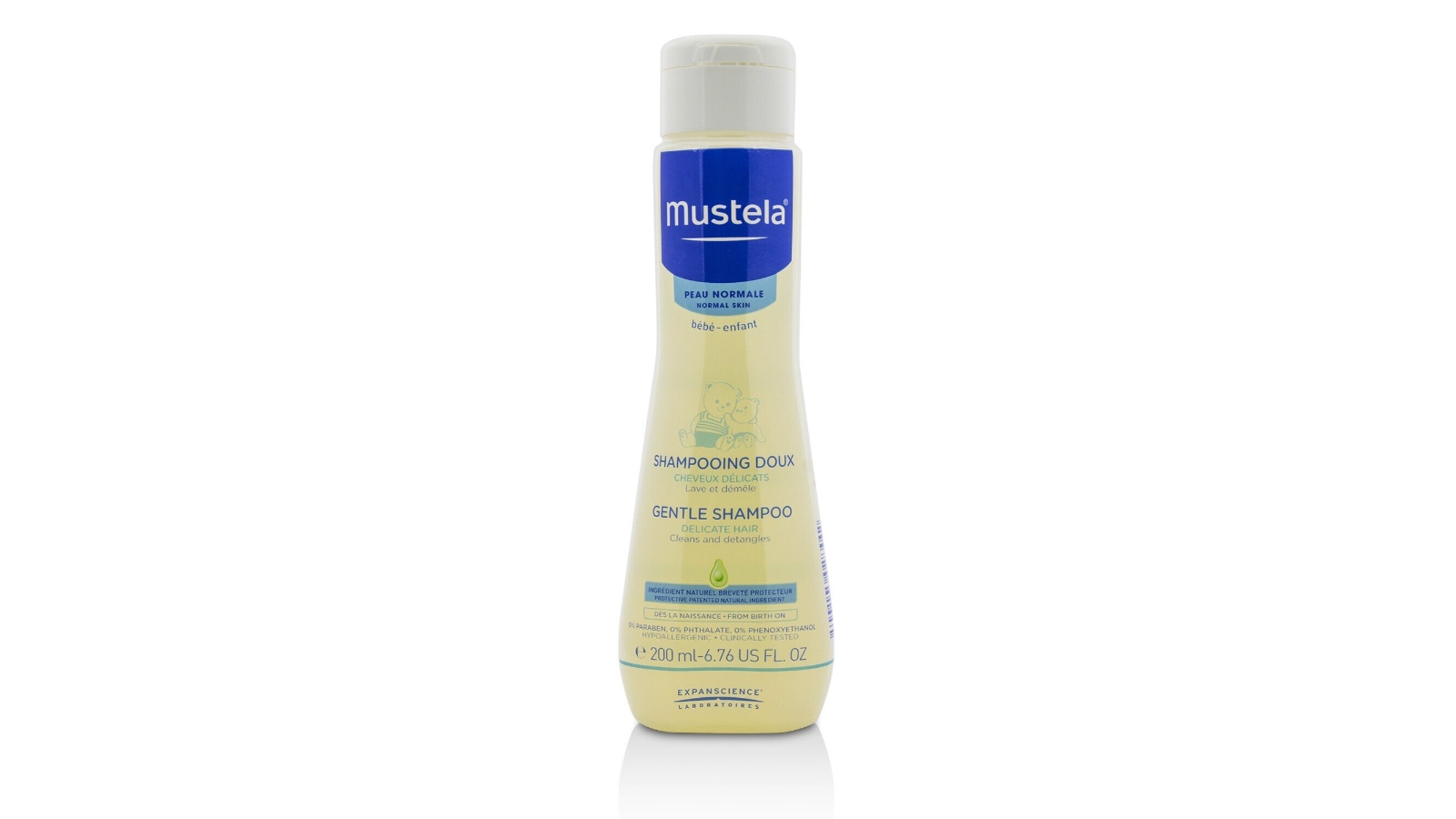 Mustela Gentle Shampoo -200ml/6.76oz