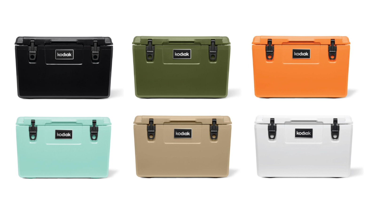 Kodiak 42 Litre Leak and Waterproof Hard Cooler with Carry Handle Strap