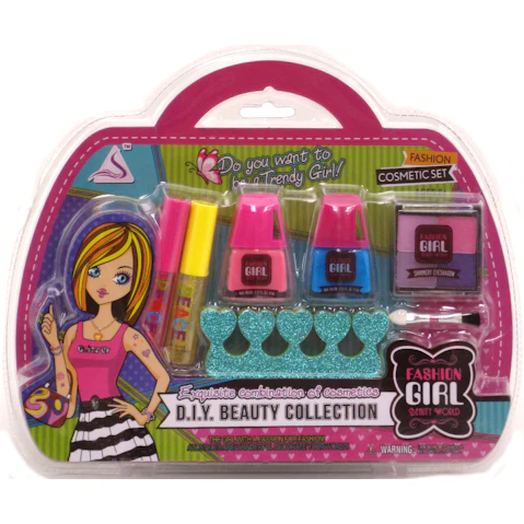 Fashion Girl Nail Polish Fashion Make Up Set
