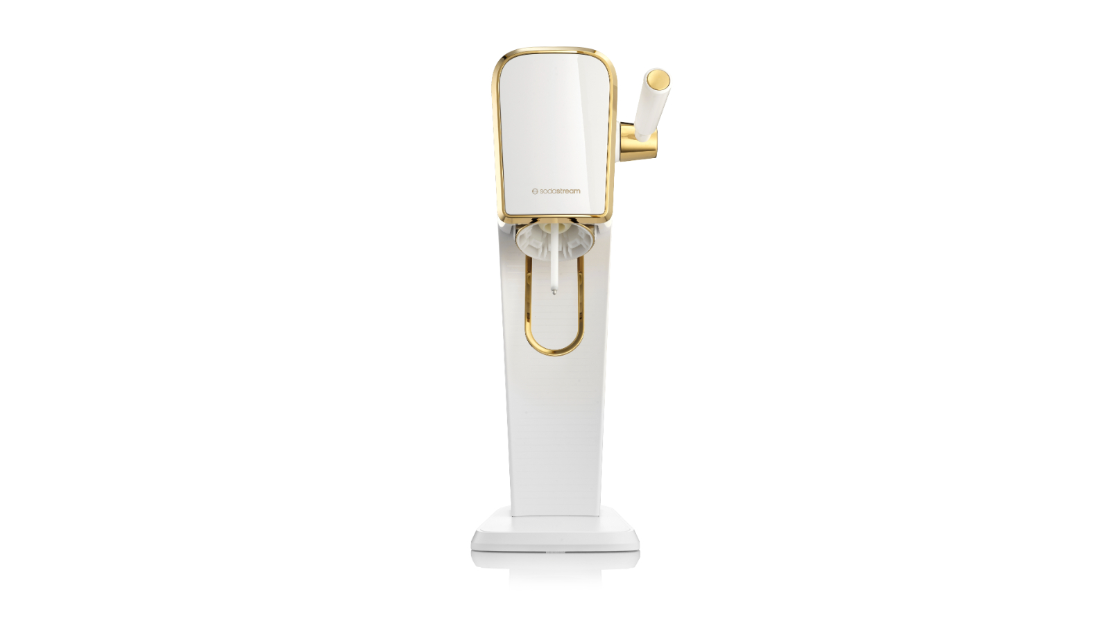 SodaStream Art Sparkling Water Maker - White/Gold | Harvey Norman