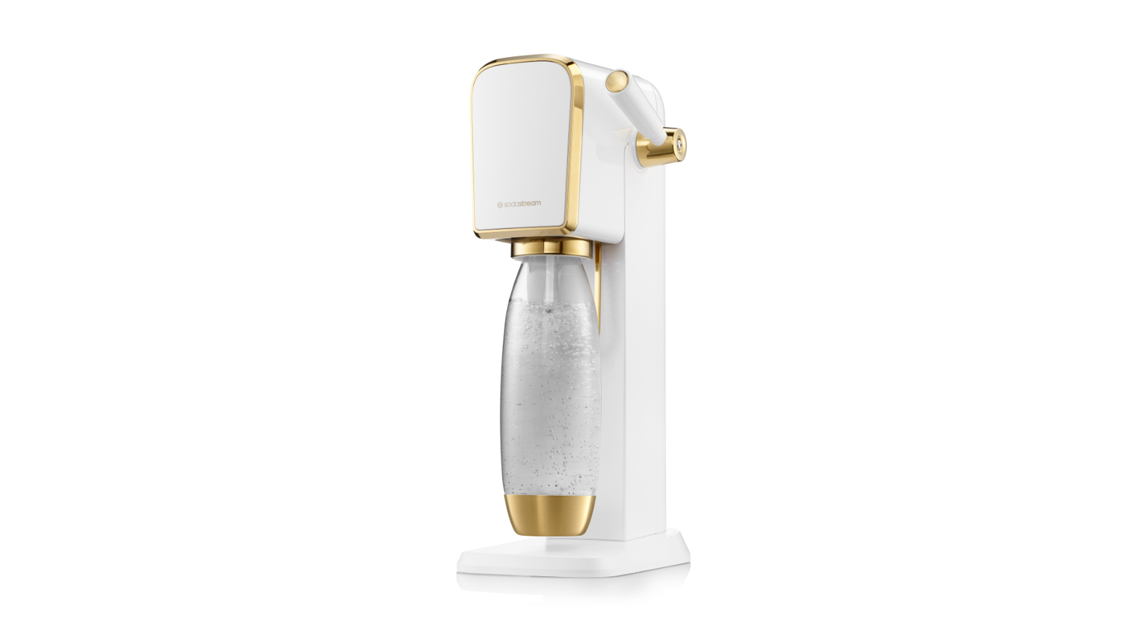 SodaStream Art Sparkling Water Maker - White/Gold | Harvey Norman