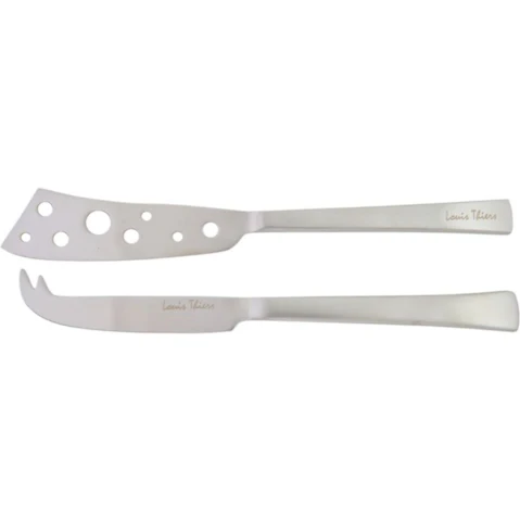 Laguiole by Louis Thiers 2 Piece Belle Cheese Knives Set - Matte