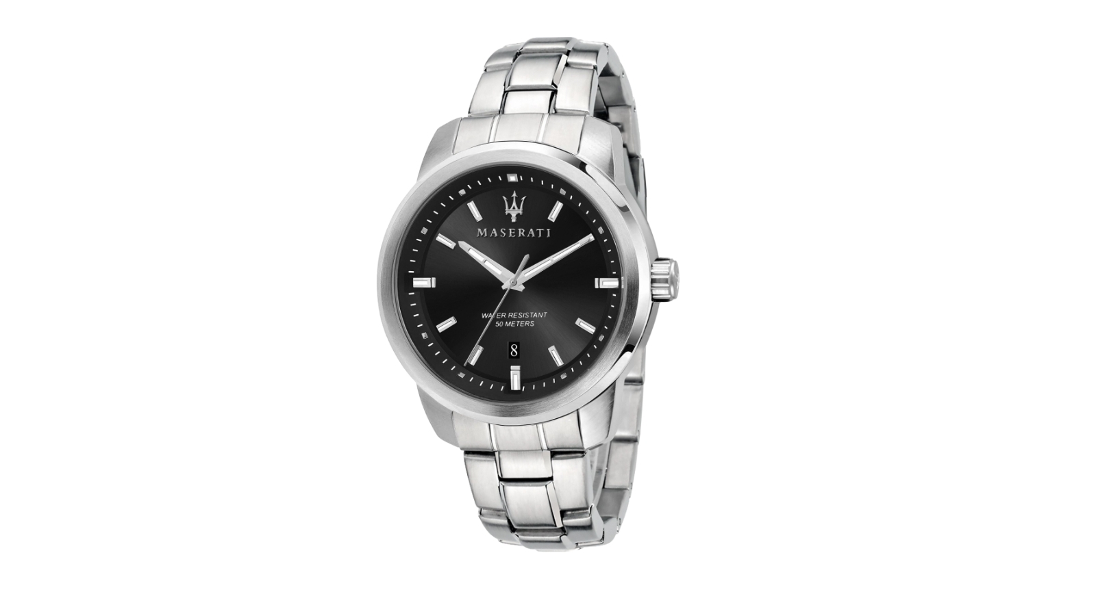 Maserati Successo Watch 4.4cm - Black Steel