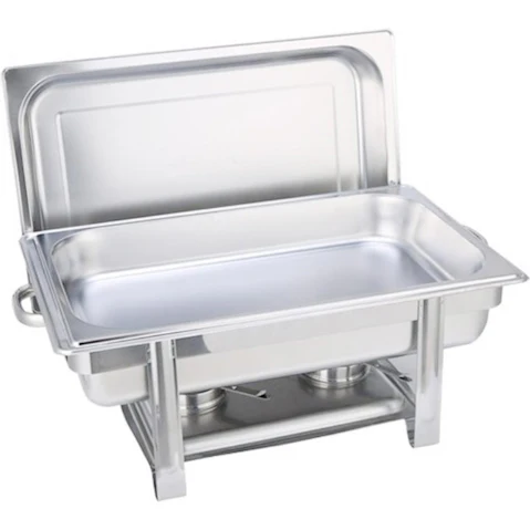 SOGA Single Tray Stainless Steel Chafing Catering Dish Food Warmer
