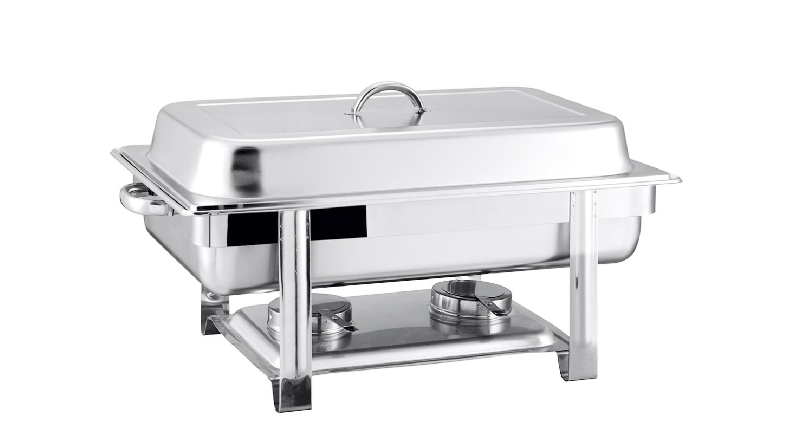 SOGA Double Tray Stainless Steel Chafing Catering Dish Food Warmer