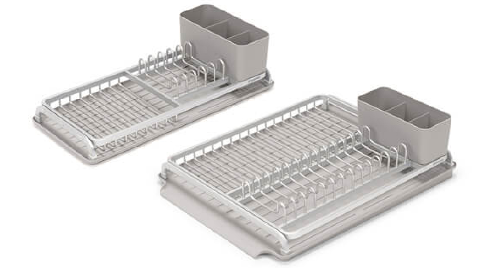 Latestbuy Mid Grey Brabantia Dish Drying Rack