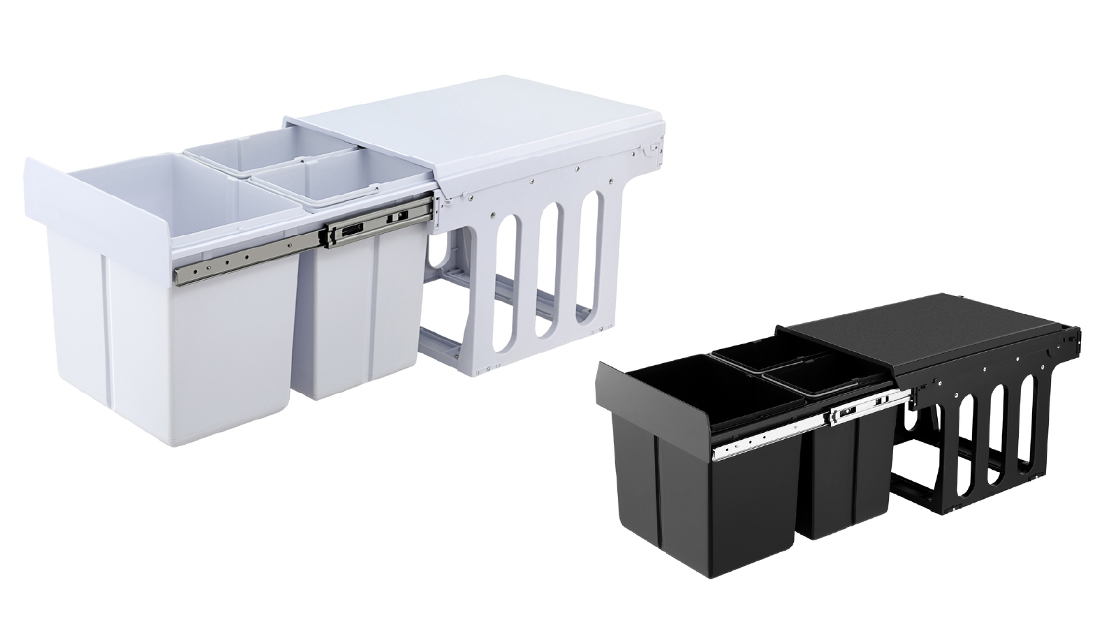 Cefito 31L Triple Slide Pull Out Bin