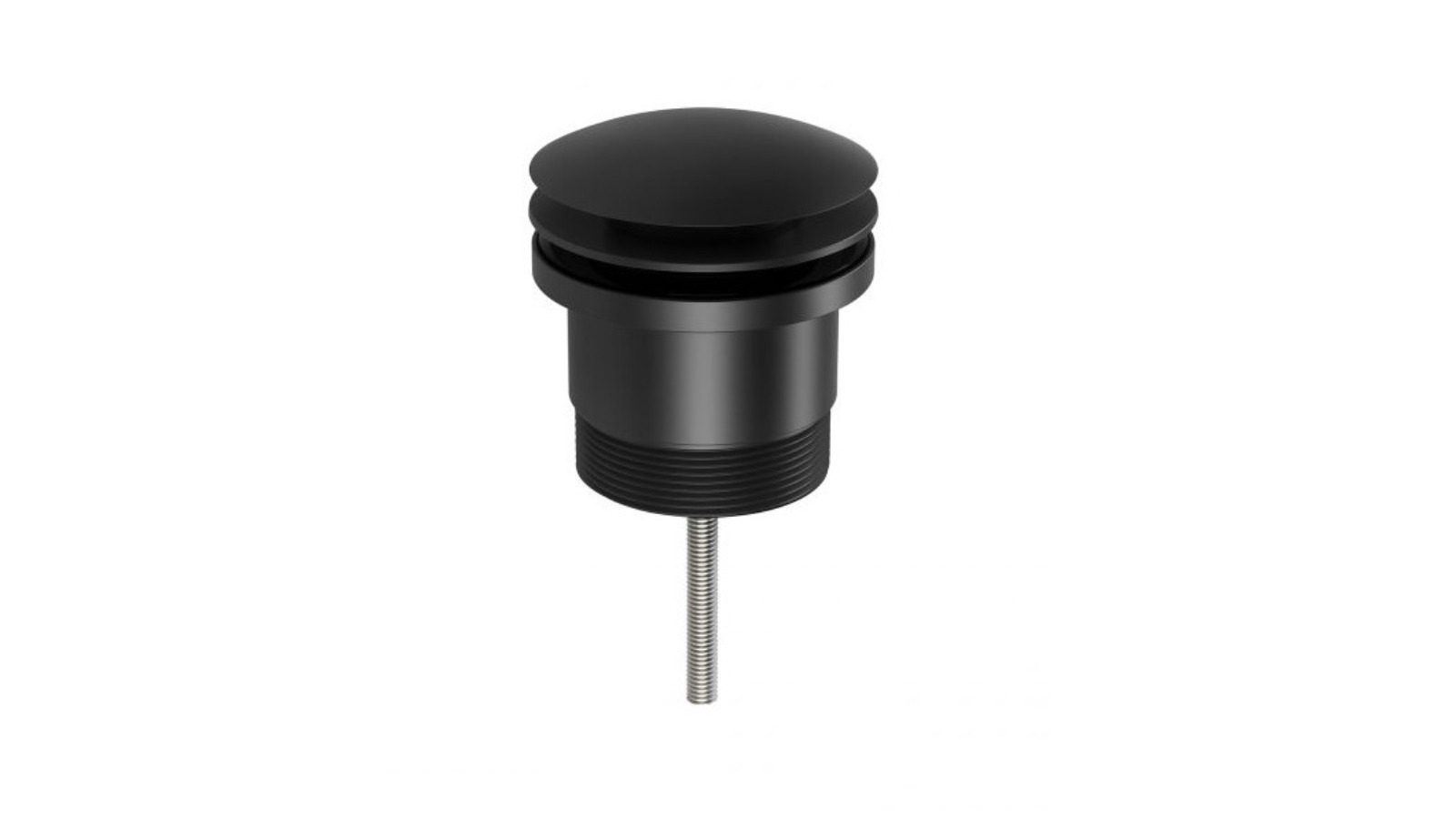 Phoenix 40mm Dome Pop Up Universal Waste - Matte Black