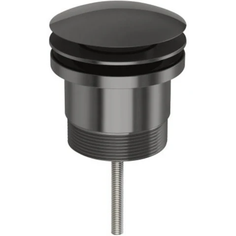 Phoenix 40mm Dome Pop Up Universal Waste - Brushed Carbon