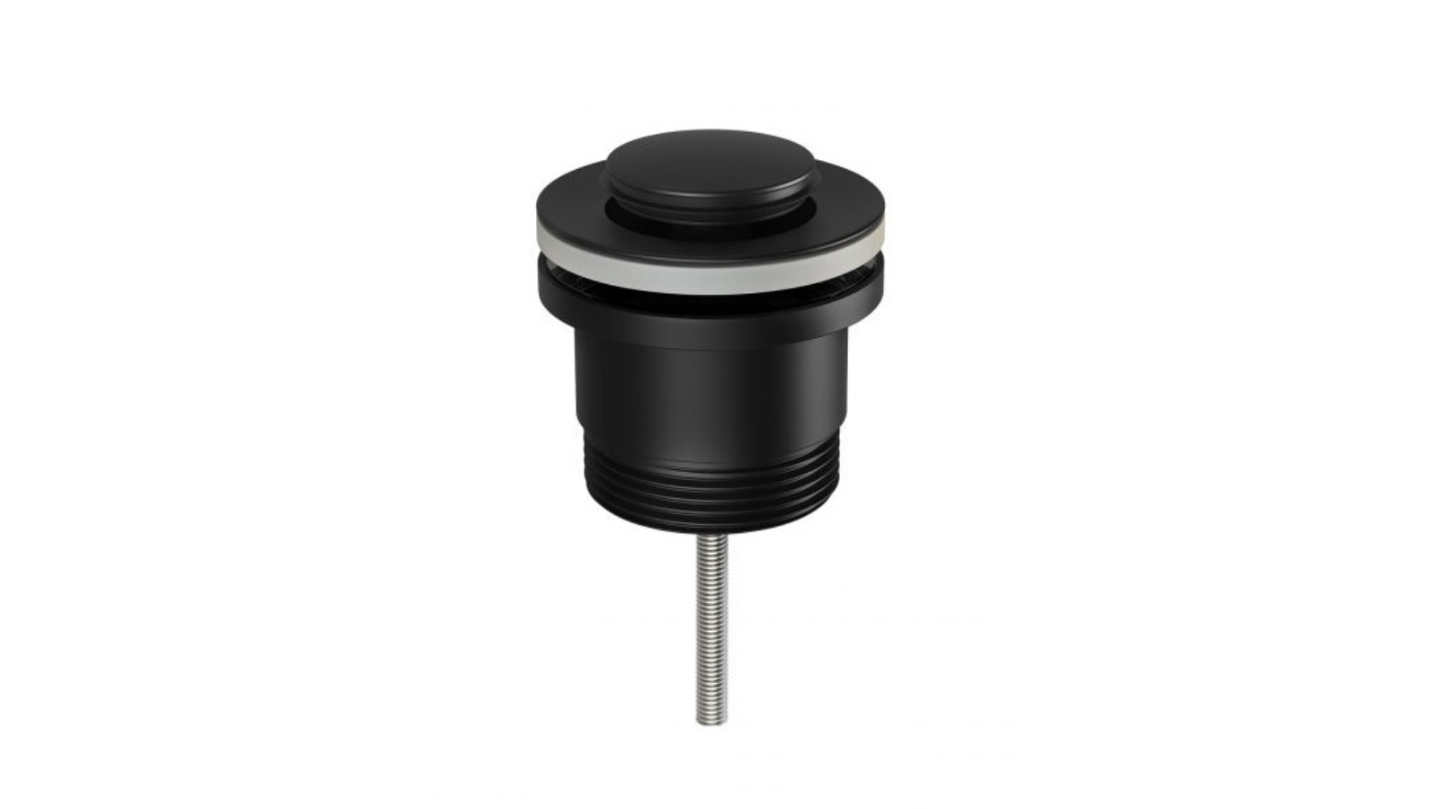 Phoenix 40mm Flat Pop Up Universal Waste - Matte Black