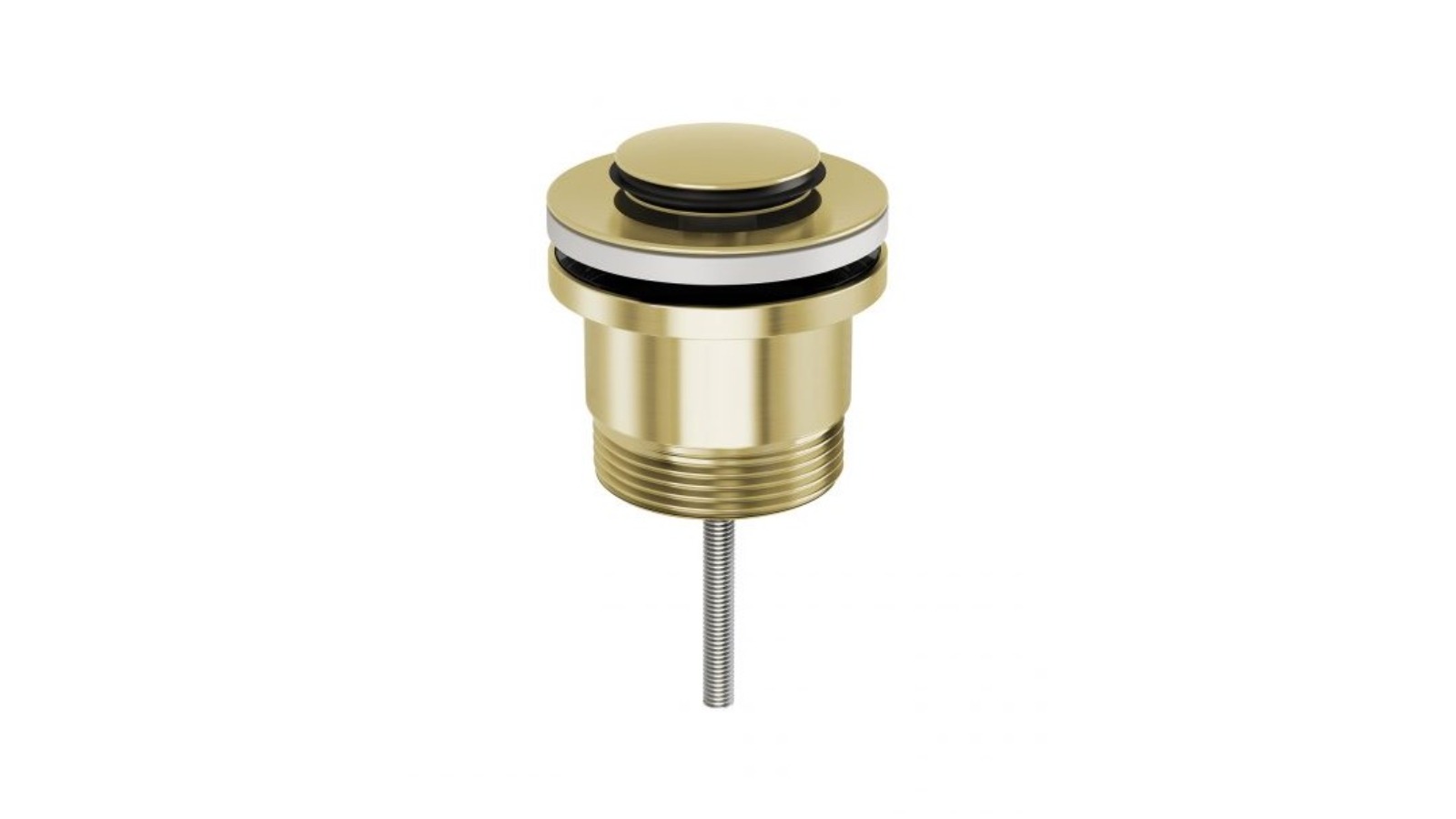Phoenix 40mm Flat Pop Up Universal Waste - Brushed Gold