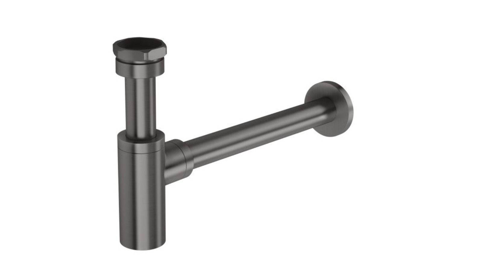 Phoenix 40mm Bottle Trap - Brushed Carbon
