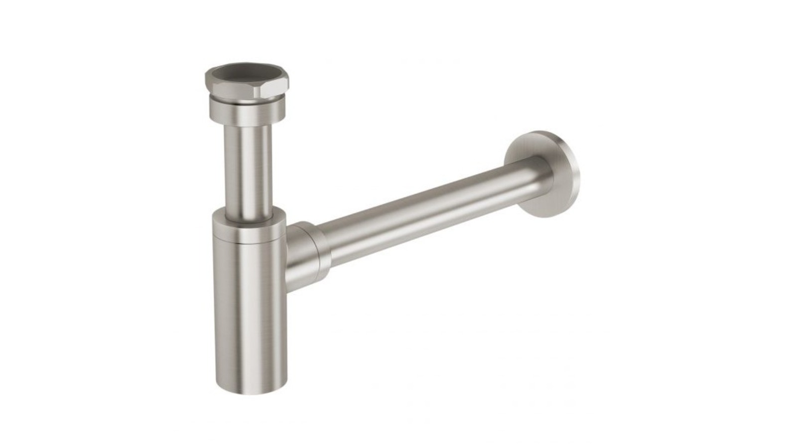 Phoenix 40mm Bottle Trap - Brushed Nickel