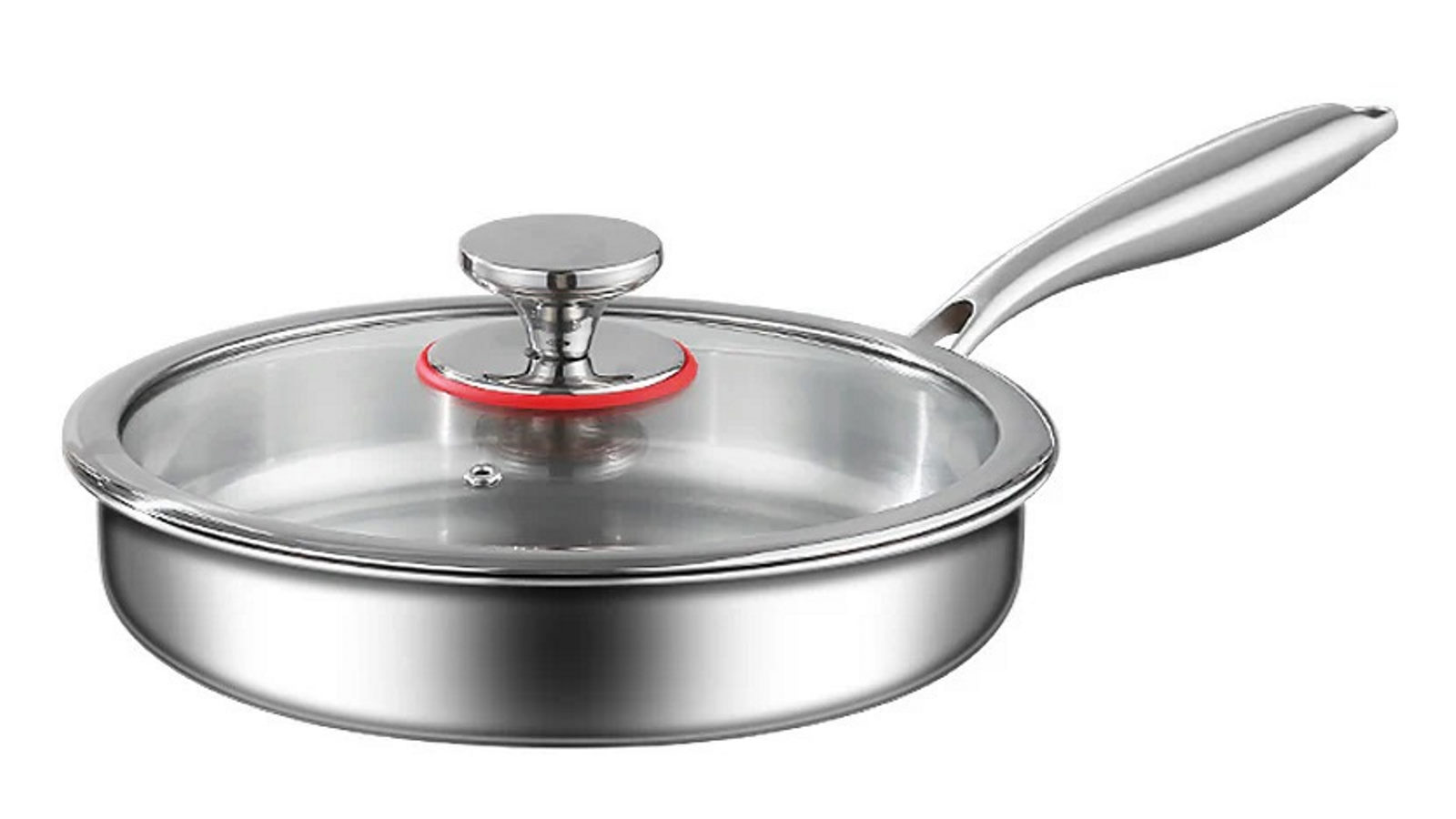 AUPK 24cm Stainless Steel Frying Pan
