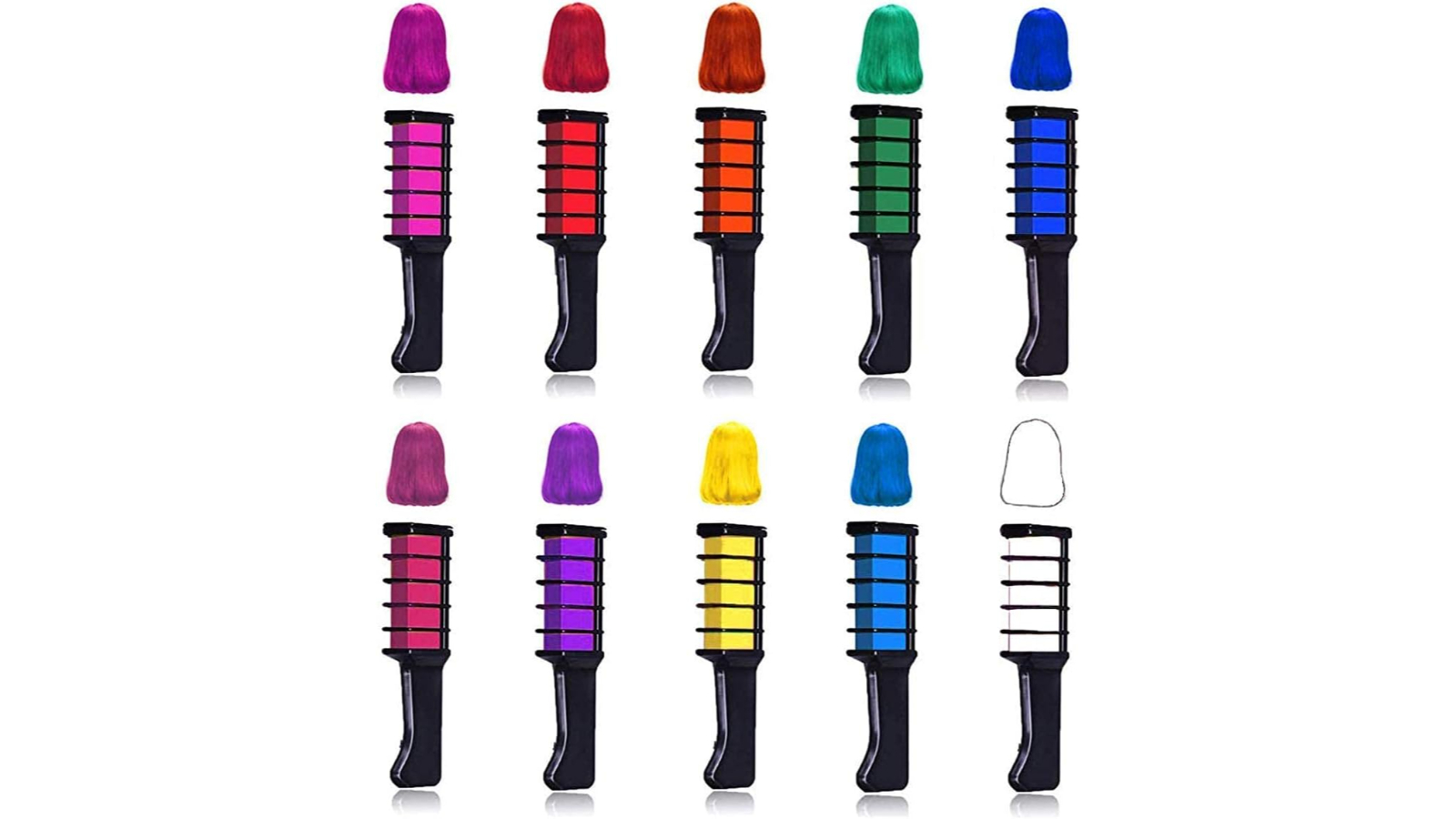 Vikus 10 Color Hair Chalk for Kids