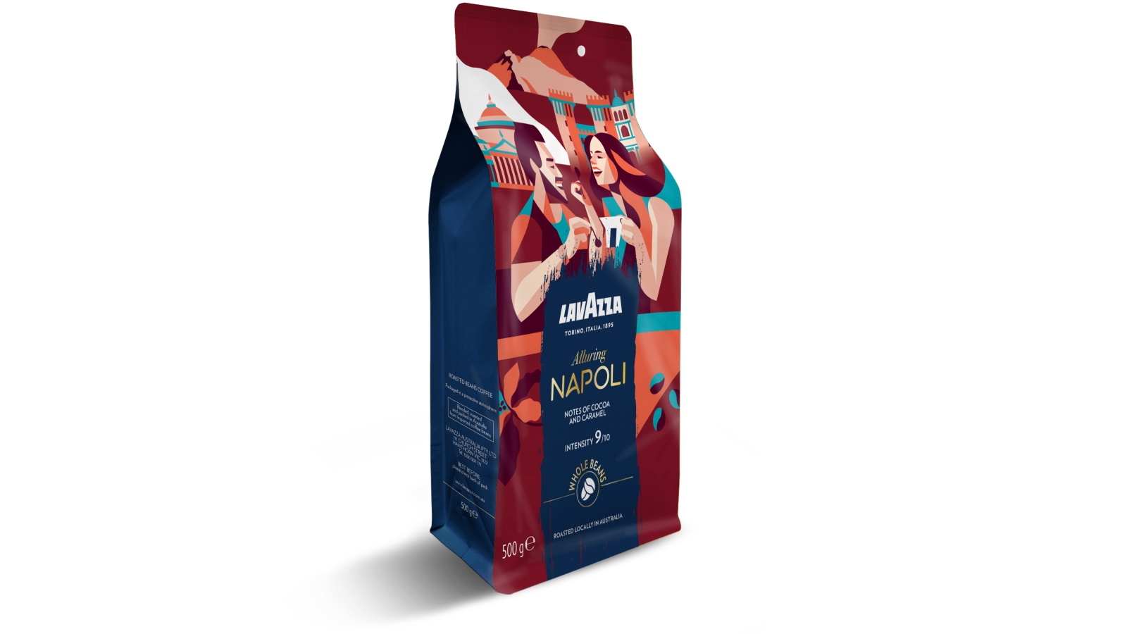 Lavazza Tales of Italy Alluring Napoli 500g Coffee Beans Harvey Norman