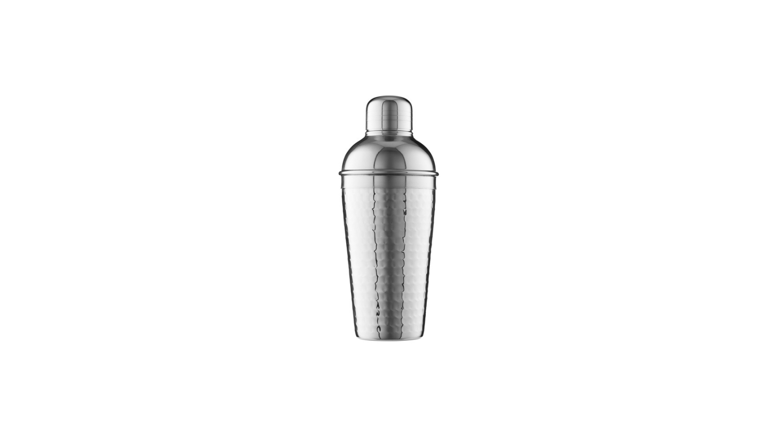 Maxwell and Williams Cocktail and Co Lexington 500ml Hammered Shaker - Silver