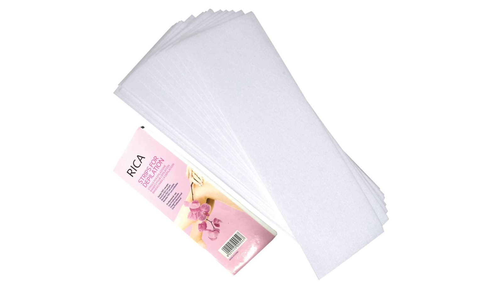 YS 100x Pre-Cut Strips Pack 70gsm Non Woven Disposable Waxing Paper