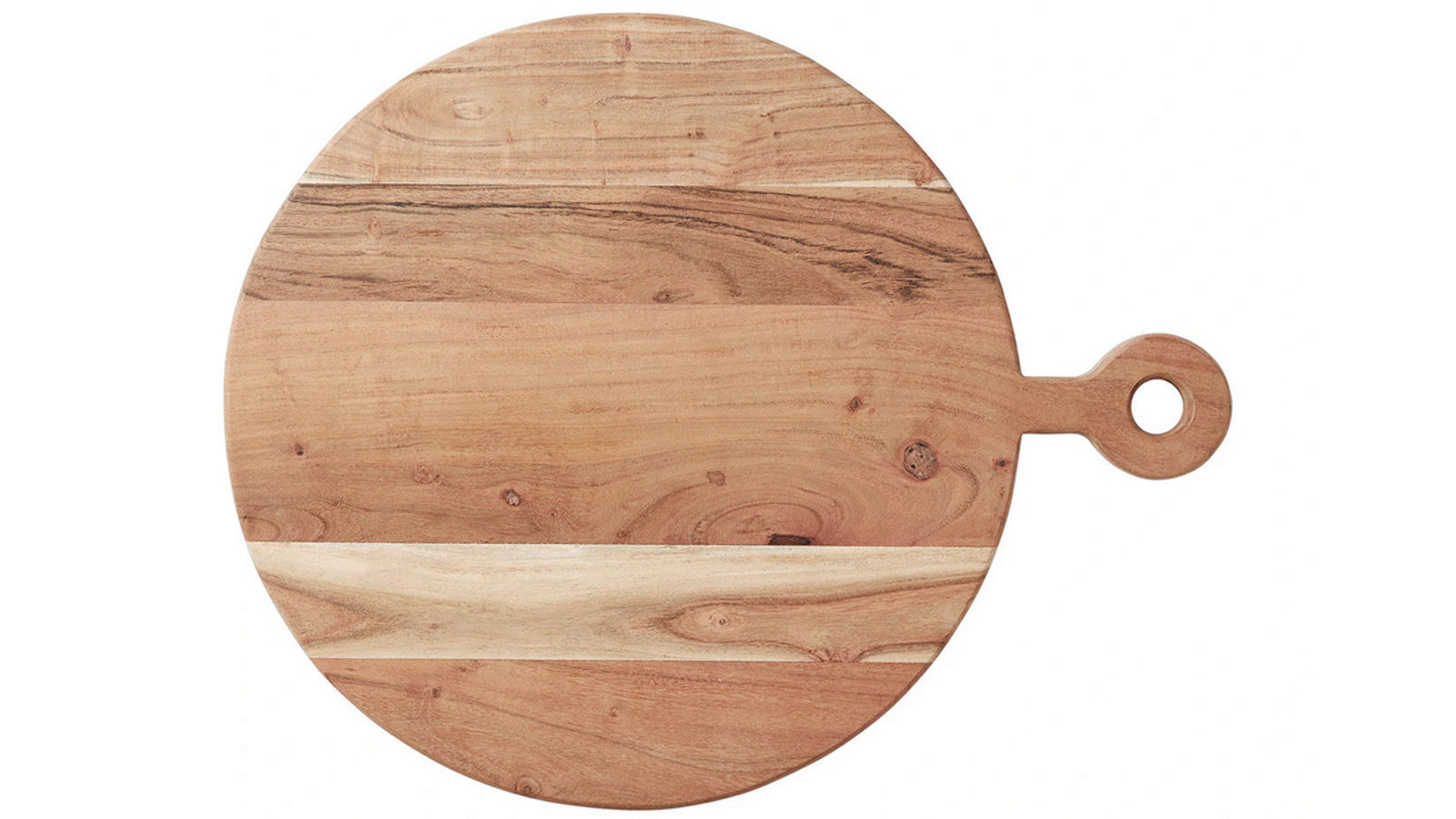 Maxwell and Williams 58 x 46cm Menara Natural Acacia Wood Round Serving Paddle